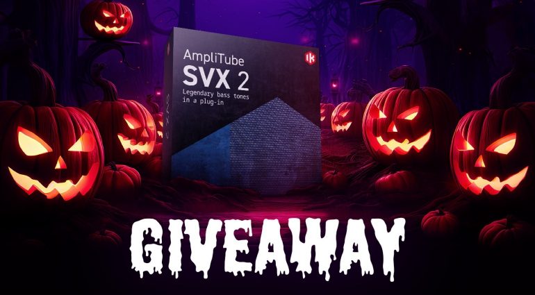 Free IK Multimedia Amplitube SVX 2 for Halloween