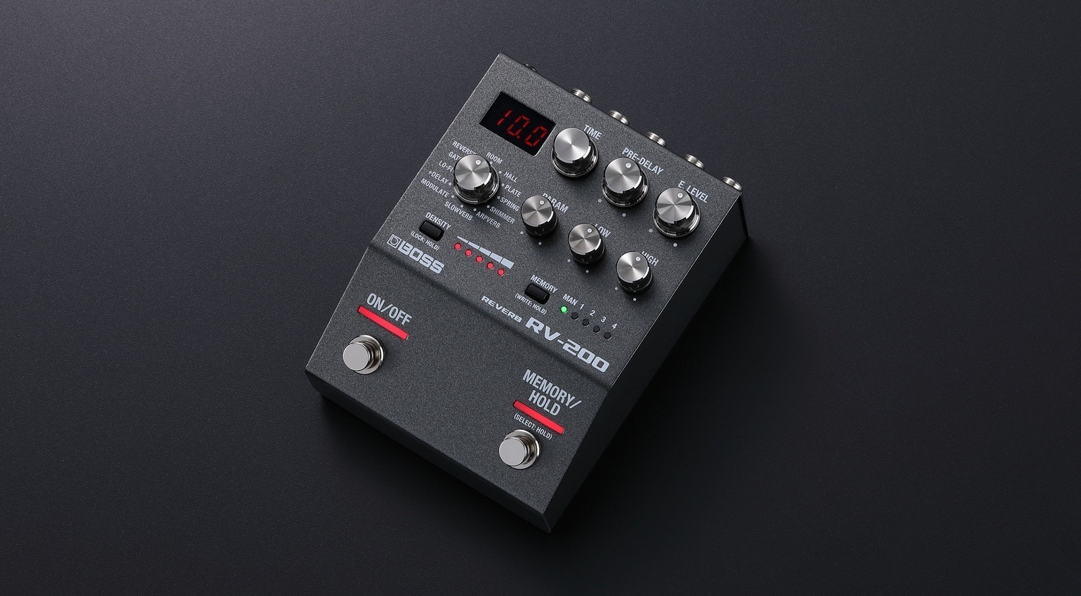 BOSS RV-200 Reverb Pedal