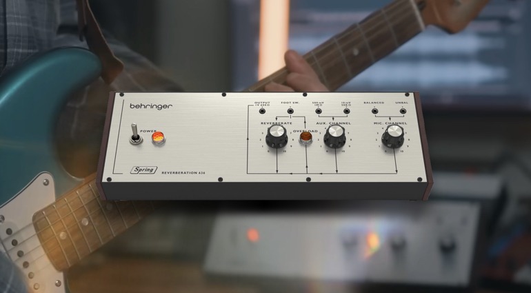 Discover the Vintage Charm of Behringer Spring Reverberation 636