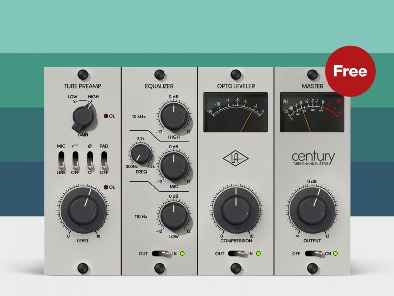 Free UA Century Tube Channel Strip: Elevate Your Sound