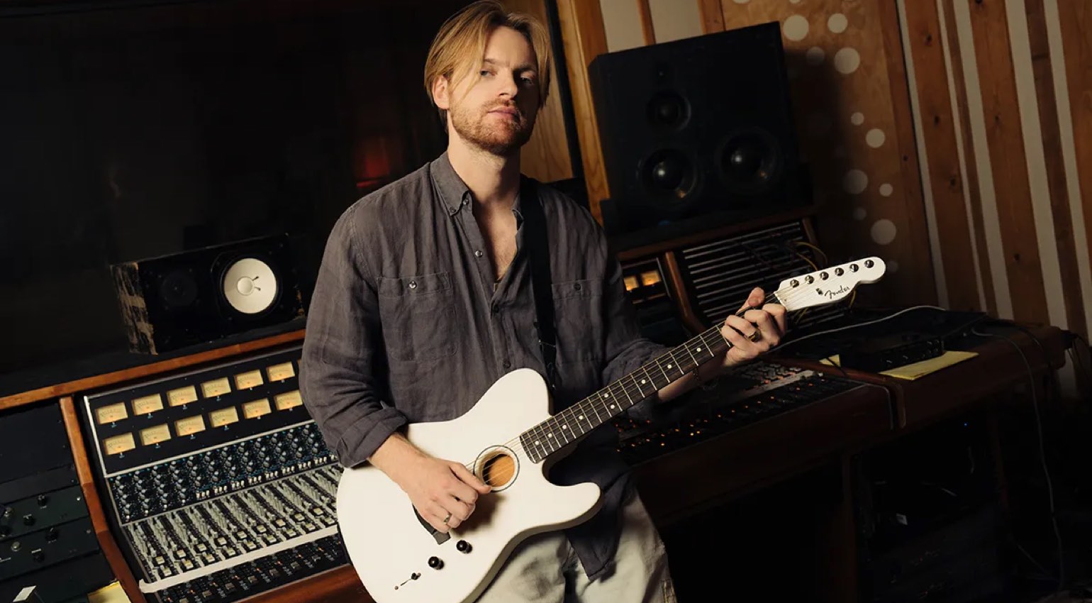 Fender Honors FINNEAS with First-Ever Signature Acoustasonic Telecaster Models