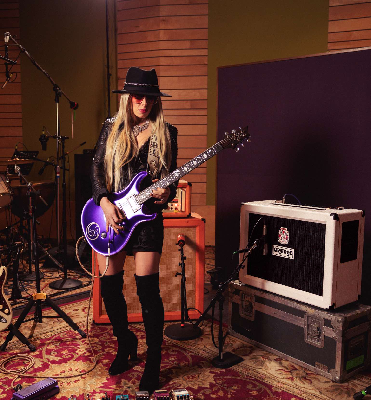 Orianthi Unleashes New Signature Amp with Orange: The Oriverb