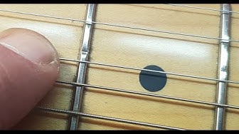 Frets need to be levelled and dressed