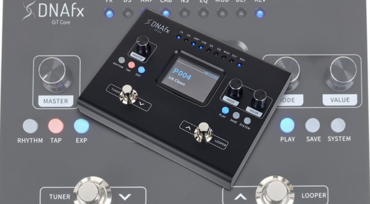 Harley Benton DNAfx GiT Core: Compact Multi-Effects Powerhouse