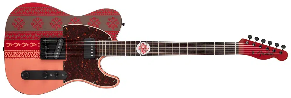 Fender Unleashes Monster Hunter Rathalos Telecaster: A