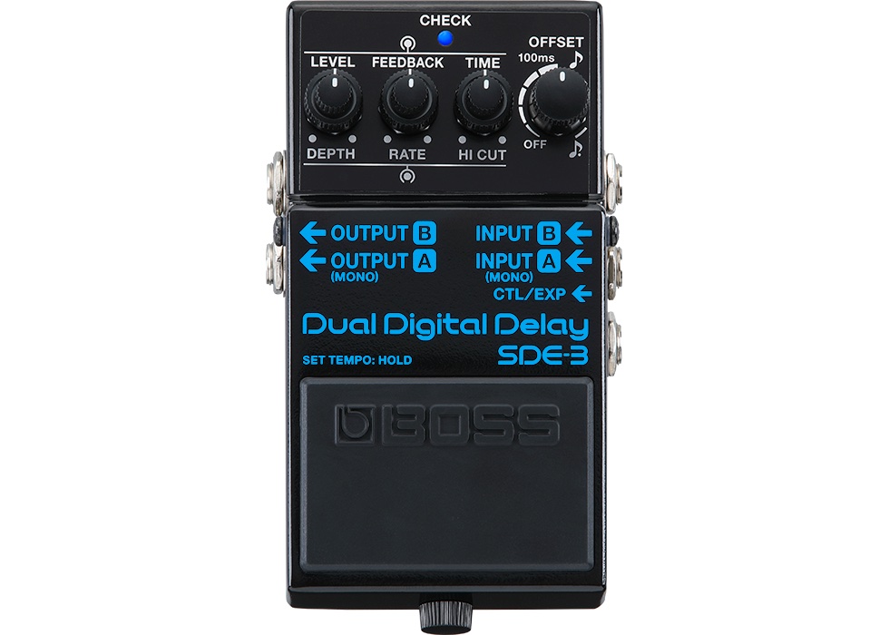 BOSS SDE-3 Dual Digital Delay- A Masterclass in Vintage-Inspired Versatility