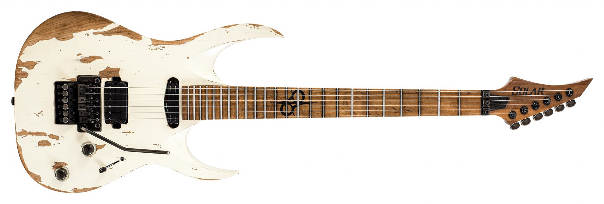 Solar Guitars RELIK Series White Ola Englund
