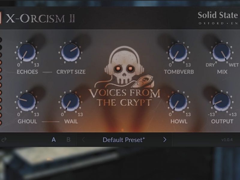 Unleash the supernatural in your sound with SSL X-Orcism II, a FREE Halloween-themed voice changer plug-in