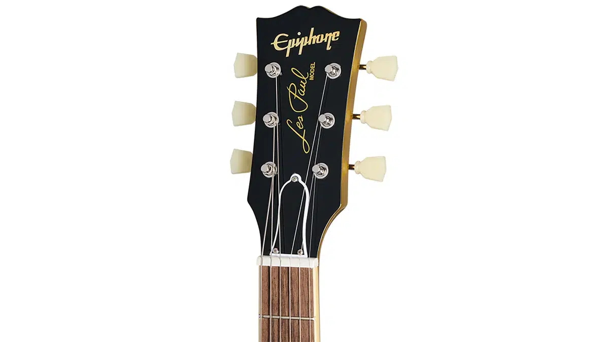 Tak Matsumoto's Signature Epiphone: A Classic Reborn open-book headstock