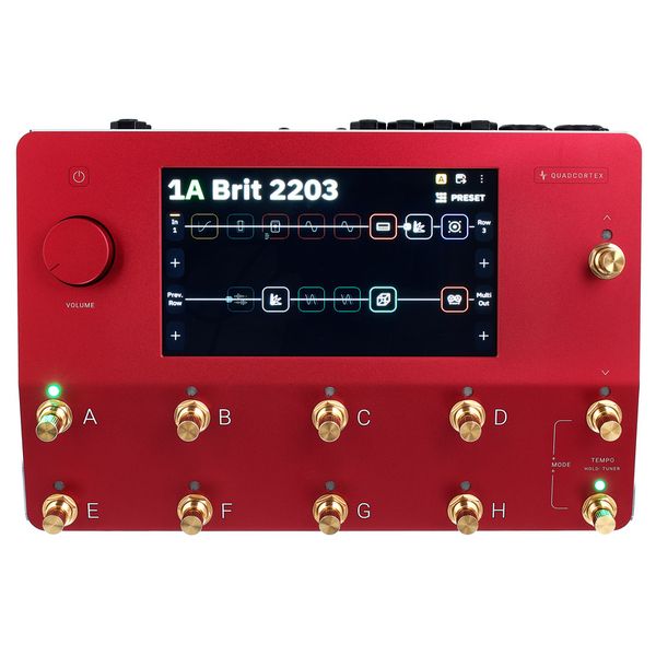 ギター Neural DSP Quad Cortex Neural DSP Quad Cortex Limited Edition Red - Thomann Cyber