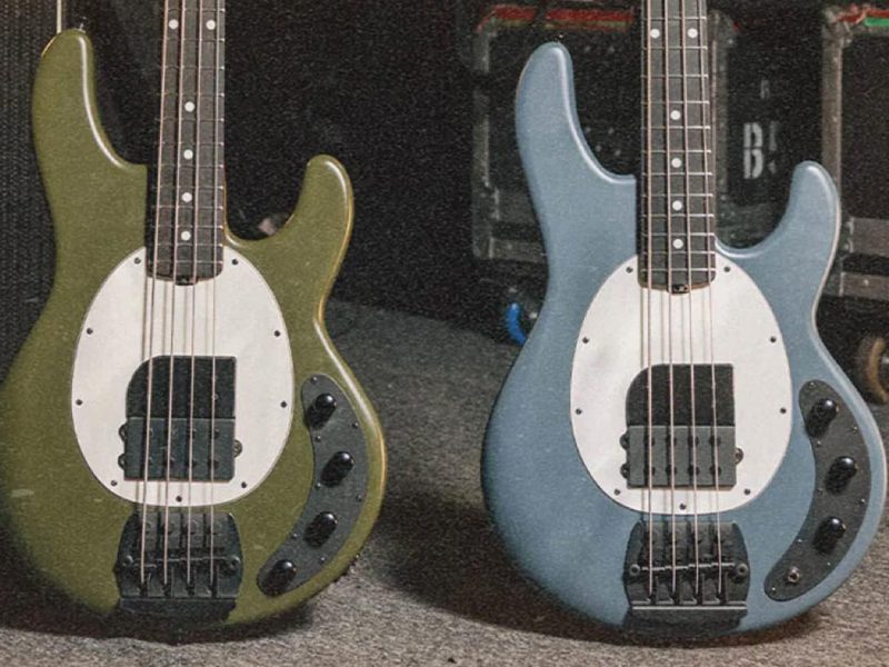 Ernie Ball Music Man and Tim Commerford Unveil Limited-Edition StingRay Basses