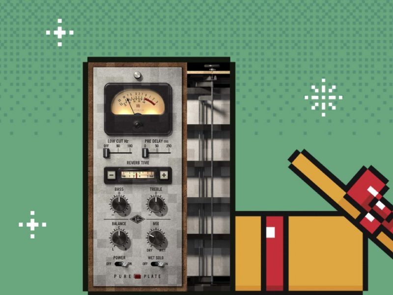 Get the Universal Audio Pure Plate Reverb for FREE!