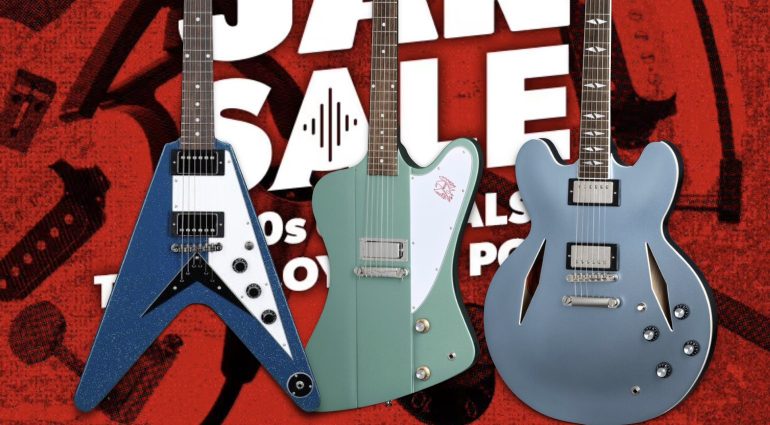 January-Sale-Epiphone-Bargains Andertons 2025