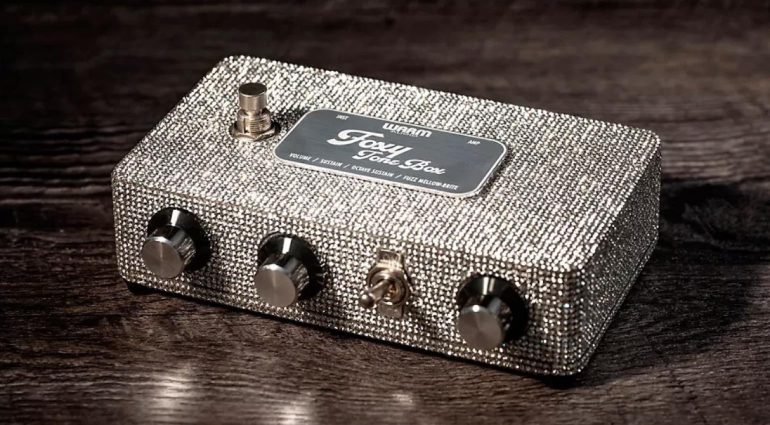 Warm Audio Foxy Tone Box Limited Edition Glitz Octave FuzzÂ 