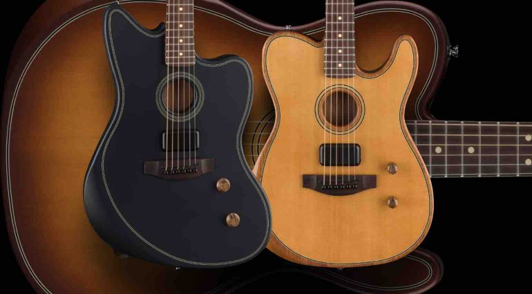 Fender Launch Budget-Friendly Acoustasonic Standard Series - $599.99