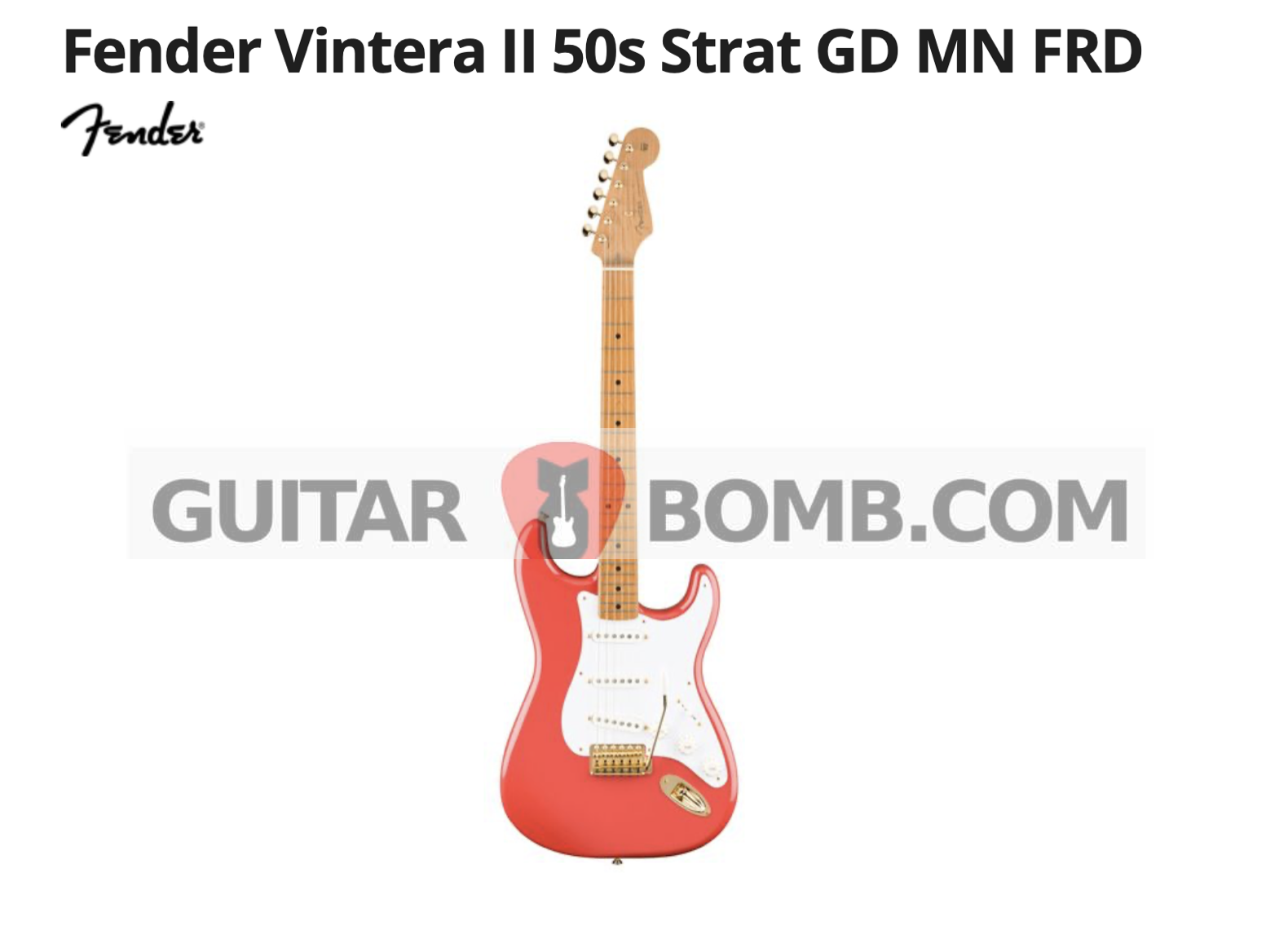 NAMM 2025 Fender Leak Fender "Vintera II Icon" Series: A Stealthy Launch or a Rumored Range?