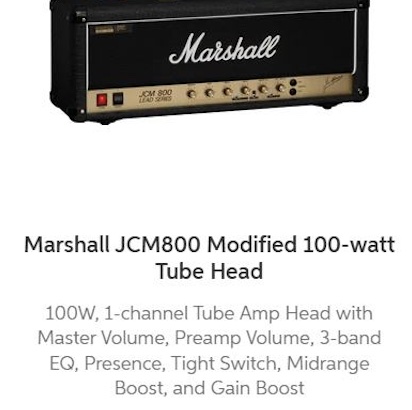 Marshall Modified JCM800