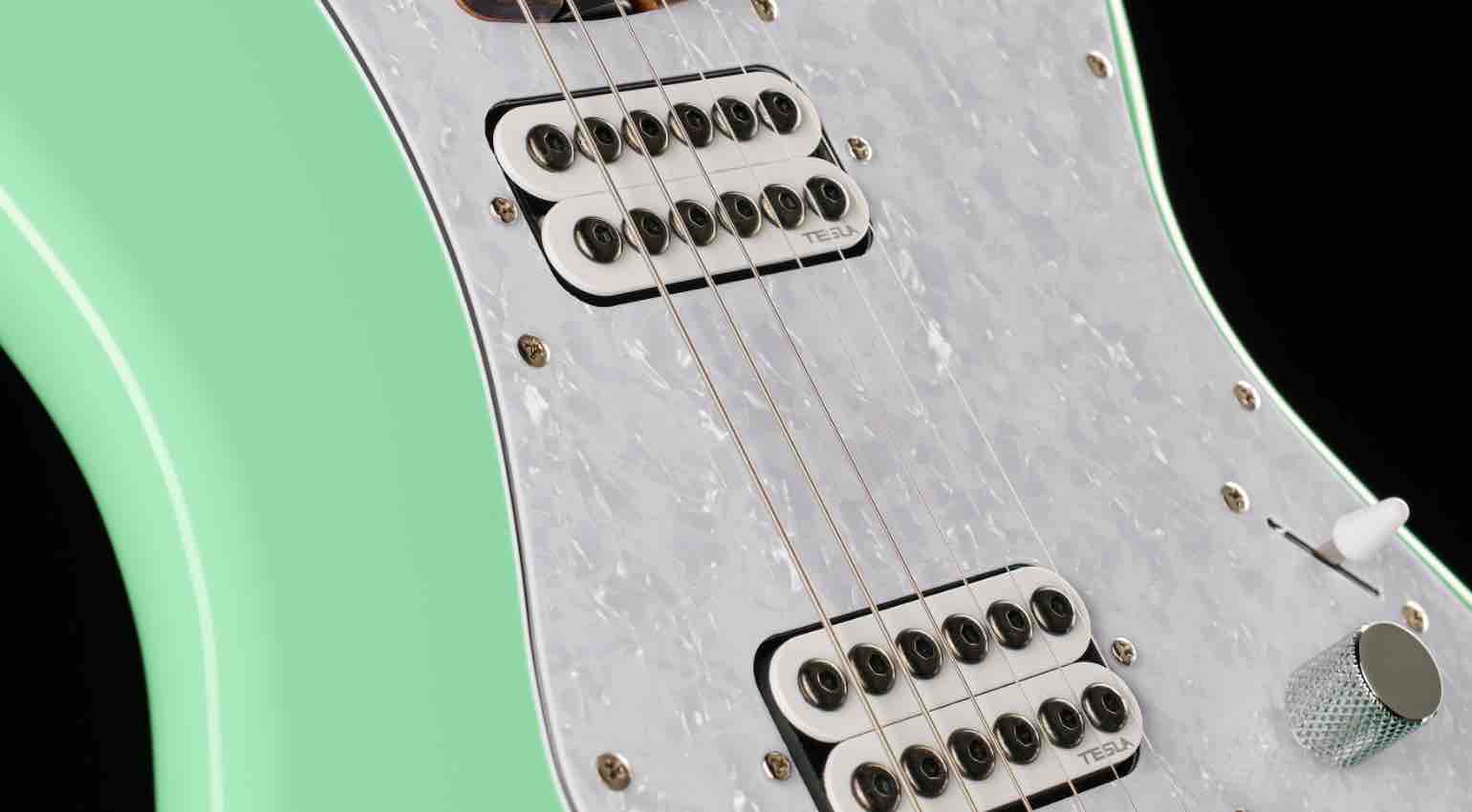 Harley Benton ST-Modern Plus HH "Otherworldly" Twin Humbucker S-Style at NAMM 2025
