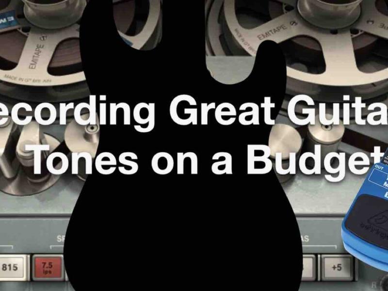 Behringer TM300 the  Guitar Pedal: Tube Amp Modeling for Home Recording