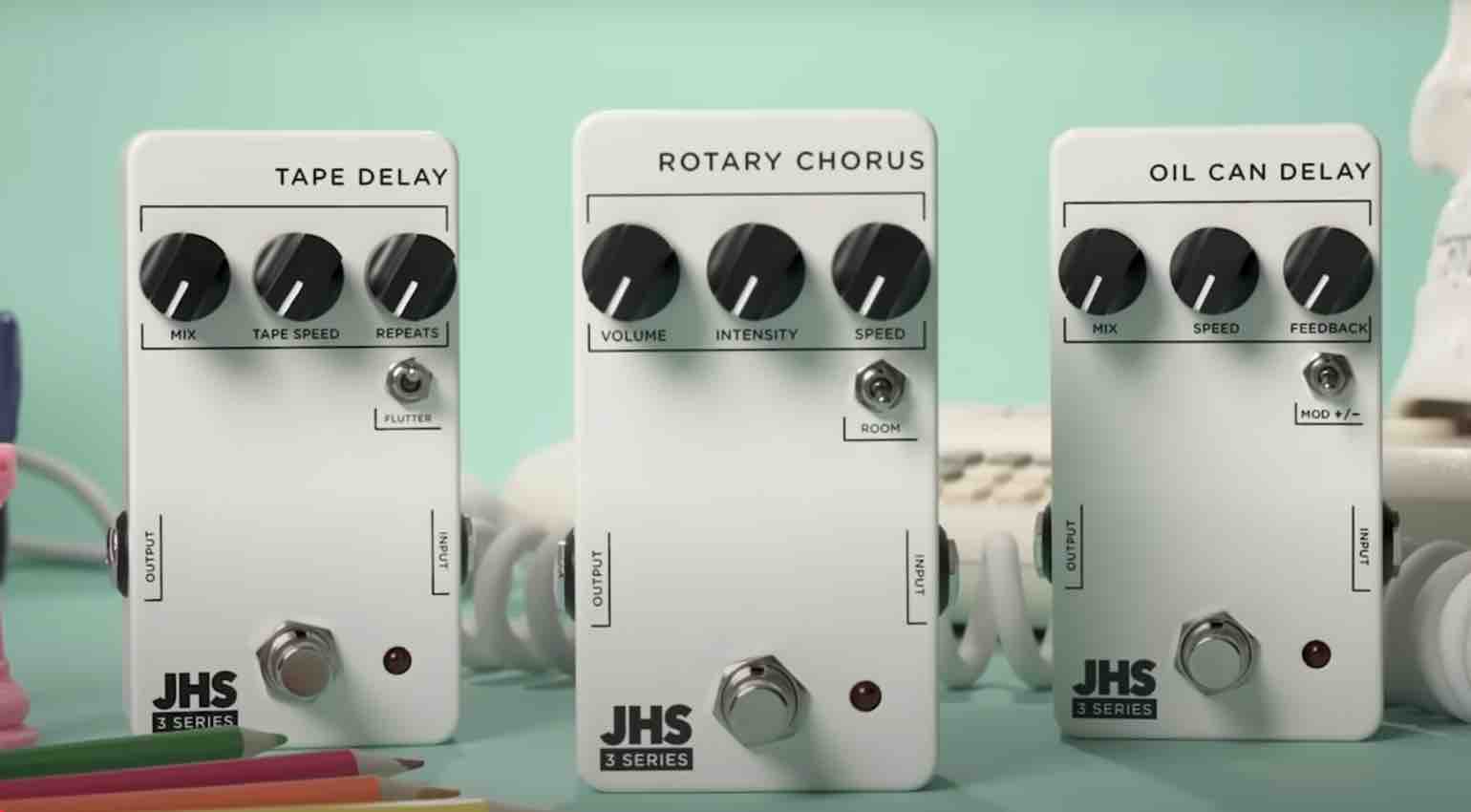 JHS Pedals 3 Series Unveils Vintage-Inspired Effects in Affordable $99 Range