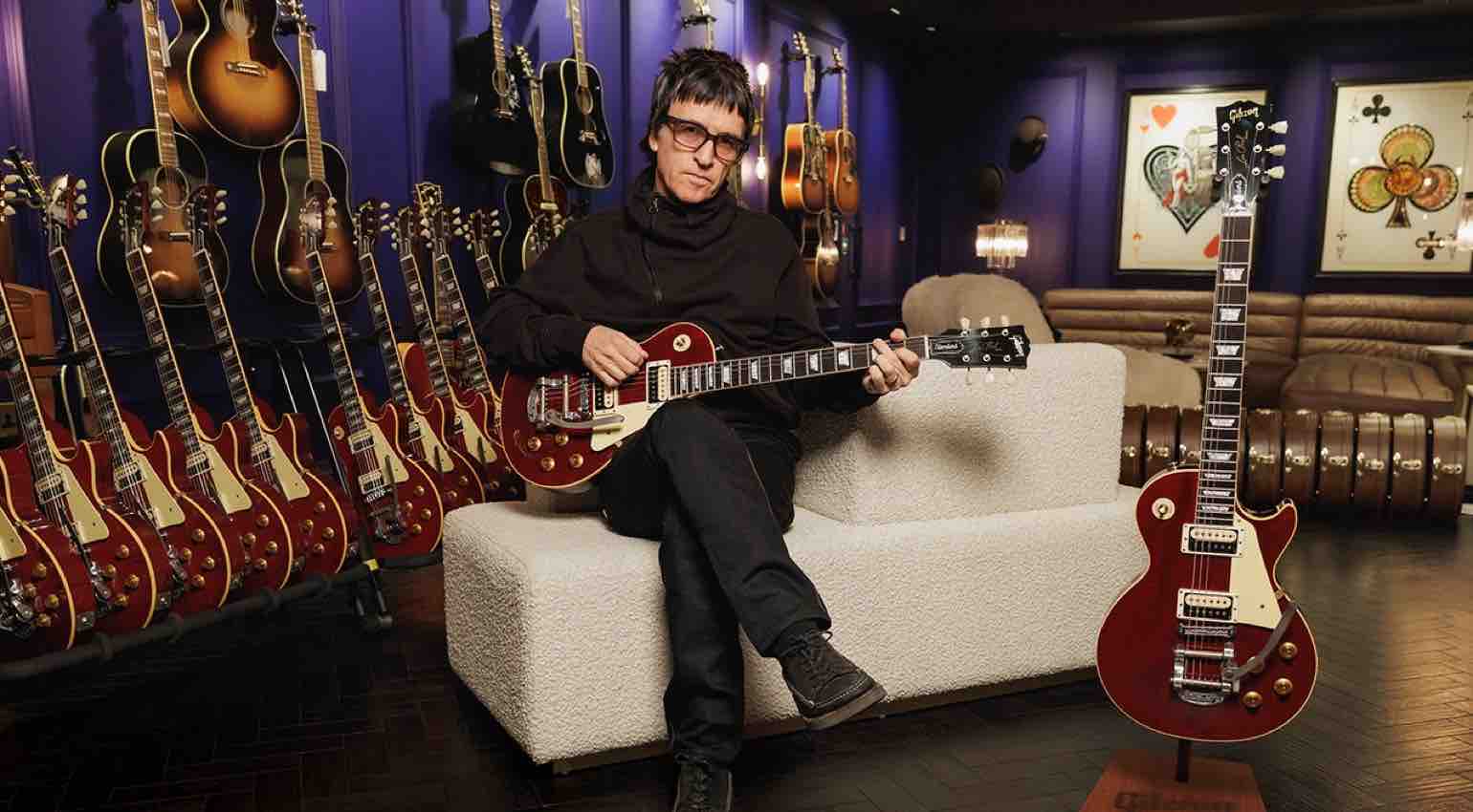 Johnny Marr and Gibson Team Up for Exclusive Les Paul Release to Benefit Teenage Cancer Trust
