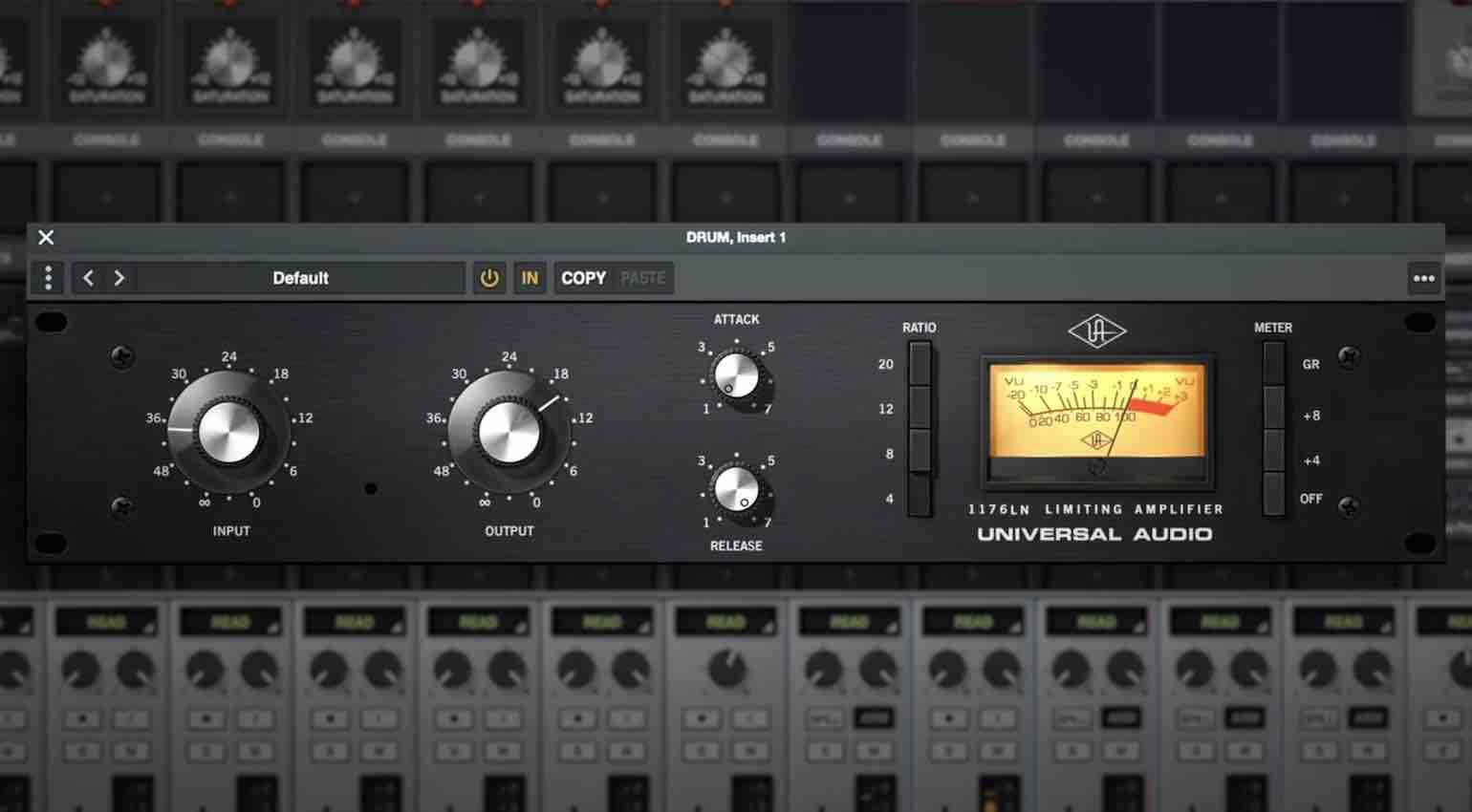 Universal Audio 1176 Plugin for your DAW