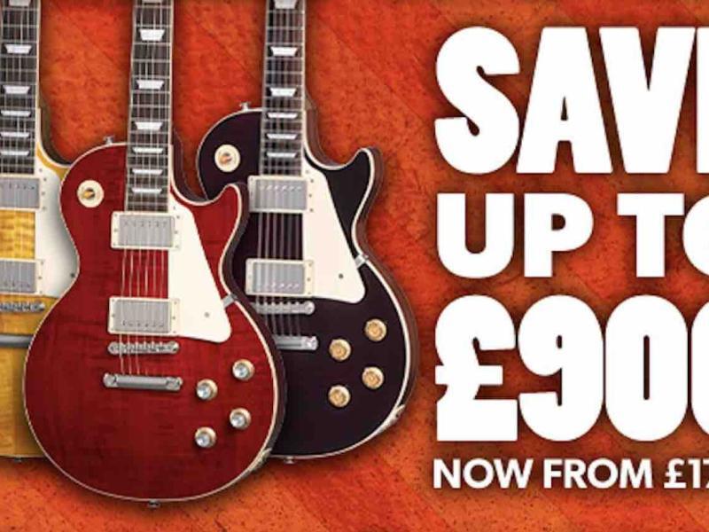 HUGE Savings Alert! Gibson Les Paul Standards Slashed in Massive Deal!