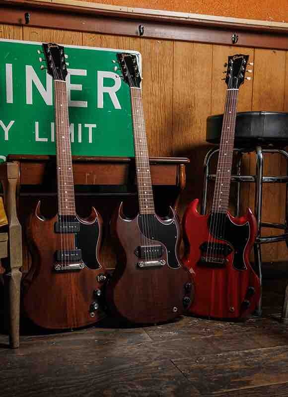 Gibson Reignites Rock 'n' Roll with Reissue SG Junior and Powerful SG Special