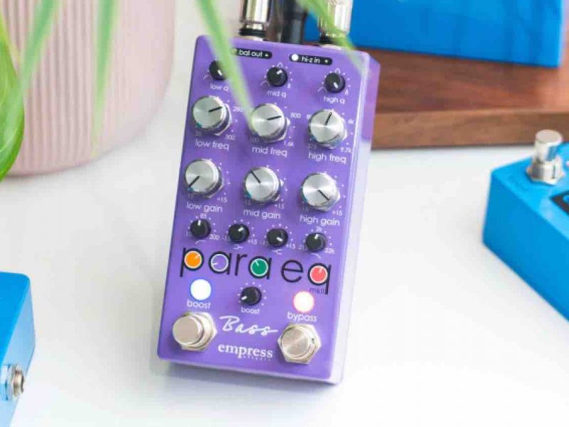 Empress Effects Unveils Bass ParaEQ: The Ultimate Tone Sculpting Tool for Bassists