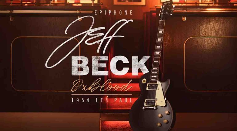 Epiphone Unveils Jeff Beck Oxblood 1954 Les Paul: A Tribute to a Guitar Icon
