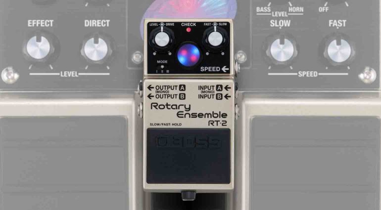 LEAKED: BOSS RT-2 Rotary Speaker Pedal Set to Revolutionize Tones with Advanced Tech