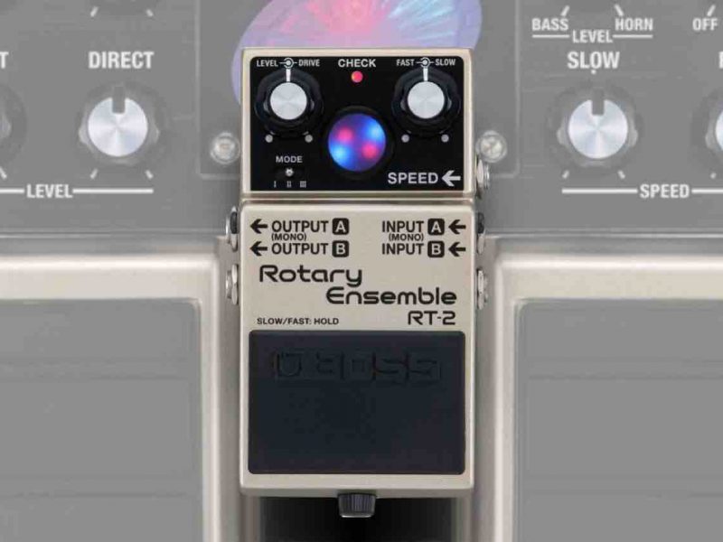 LEAKED: BOSS RT-2 Rotary Speaker Pedal Set to Revolutionize Tones with Advanced Tech