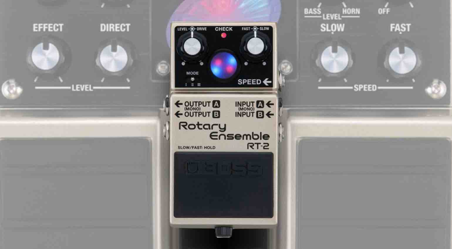 LEAKED: BOSS RT-2 Rotary Speaker Pedal Set to Revolutionize Tones with Advanced Tech