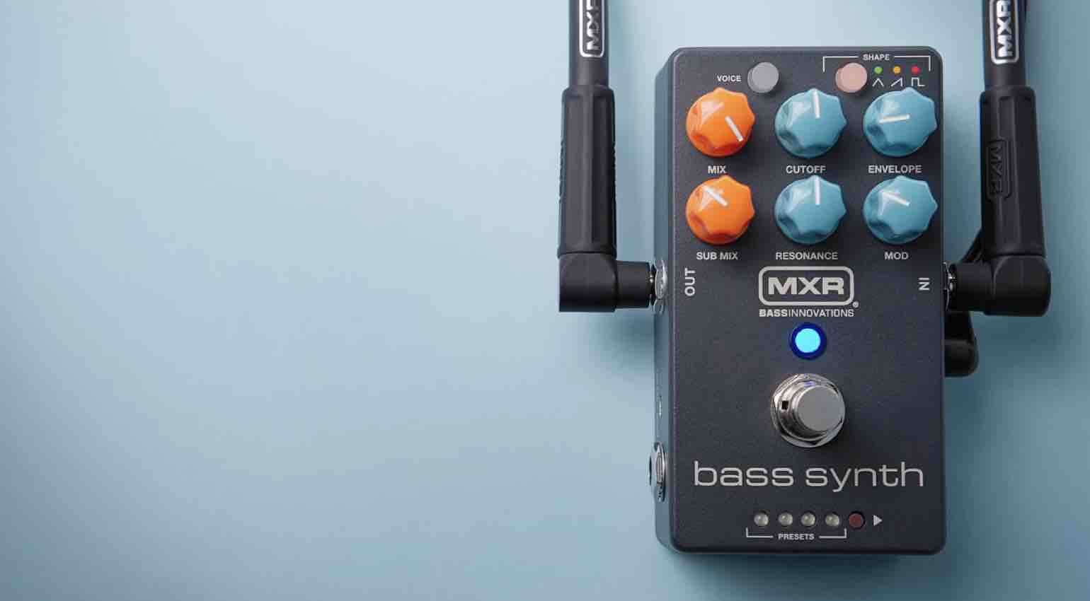 MXR Unleashes Bass Synth Pedal