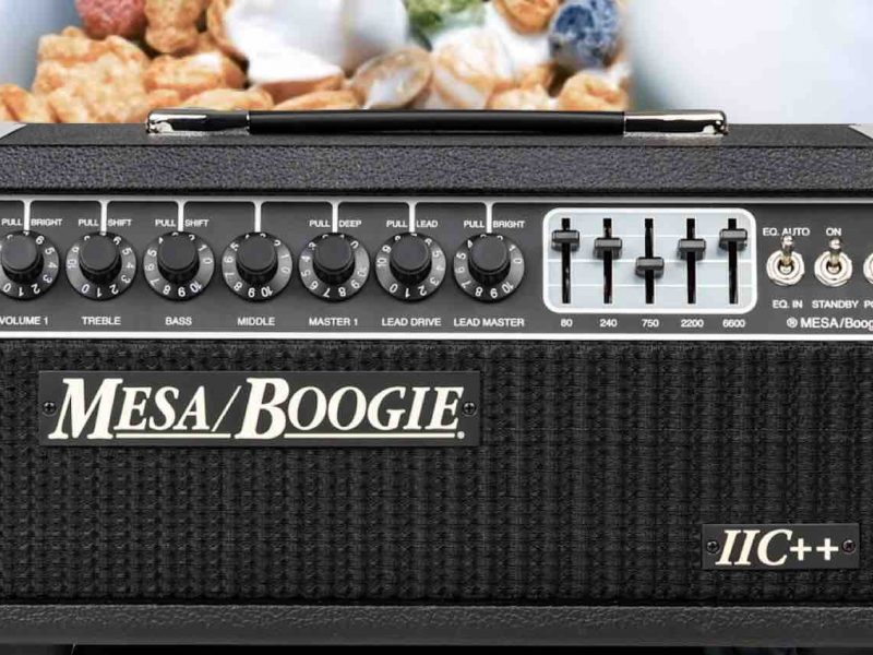 Metallica's Iconic "Crunch Berries" Amp Returns: Mesa/Boogie Mark IIC++ Reissue Announced!