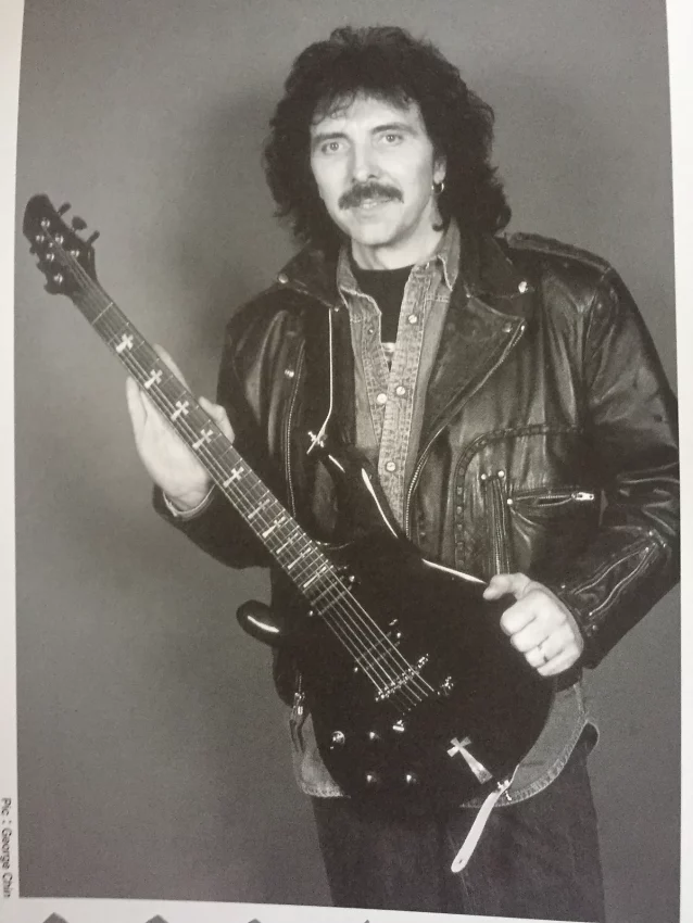 Tony Iommi and Patrick Eggle