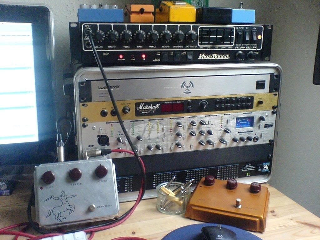 My Klon overdrives