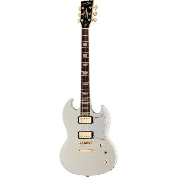 Harley Benton DC-Custom II White