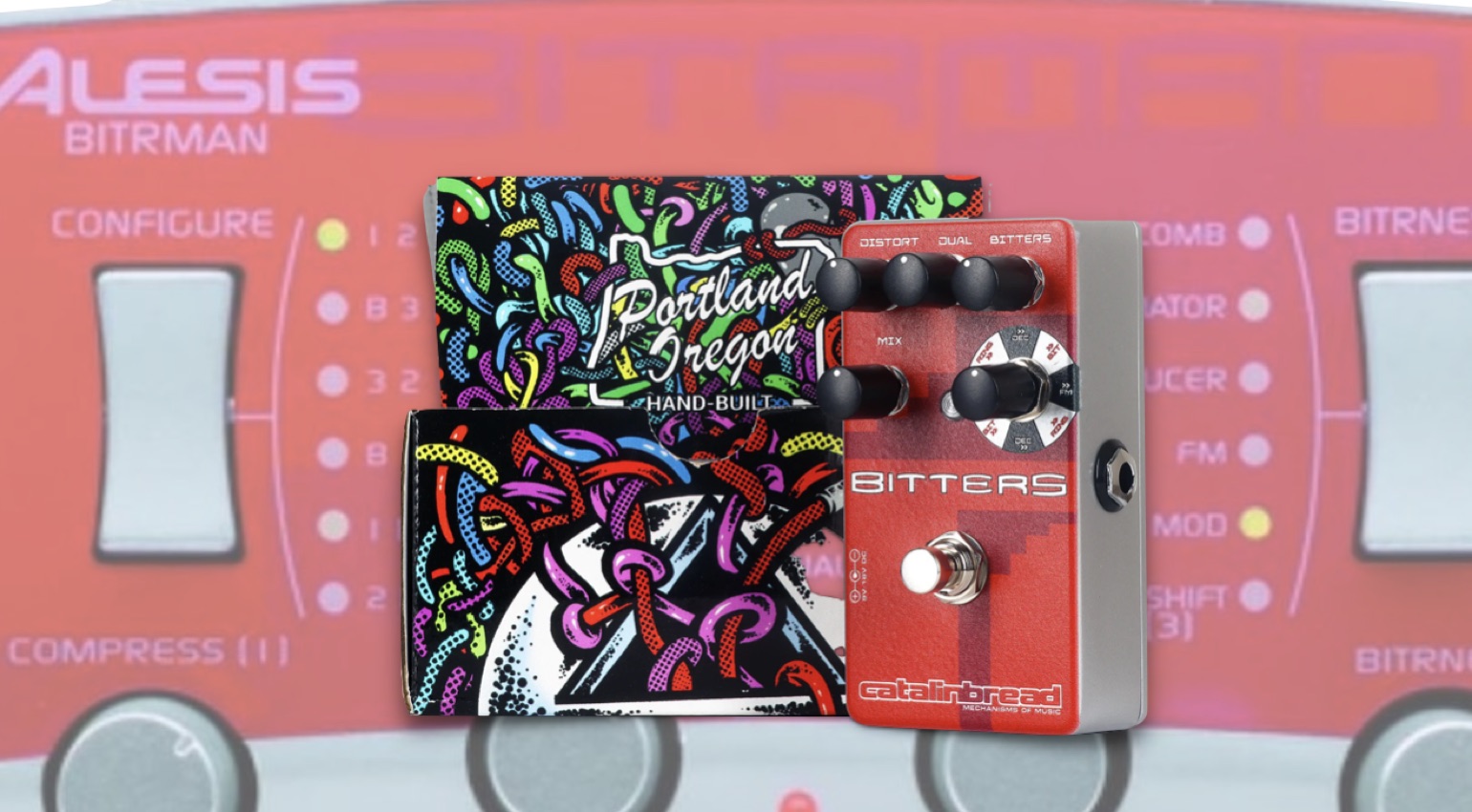 Unleash Sonic Mayhem with the Catalinbread Bitters Modulation Bitcrusher Pedal