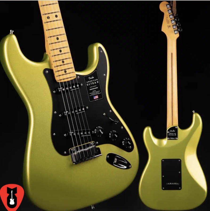 American Ultra II Stratocaster in Solar Flare