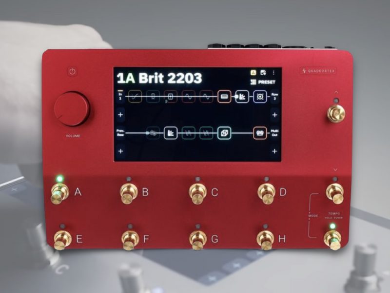 Neural DSP Quad Cortex Limited Edition Red - Thomann Cyber Week Deal
