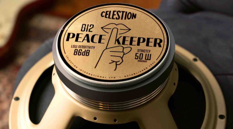 Celestion Peacekeeper Speaker for Lower-Volume Tube Amp Bliss