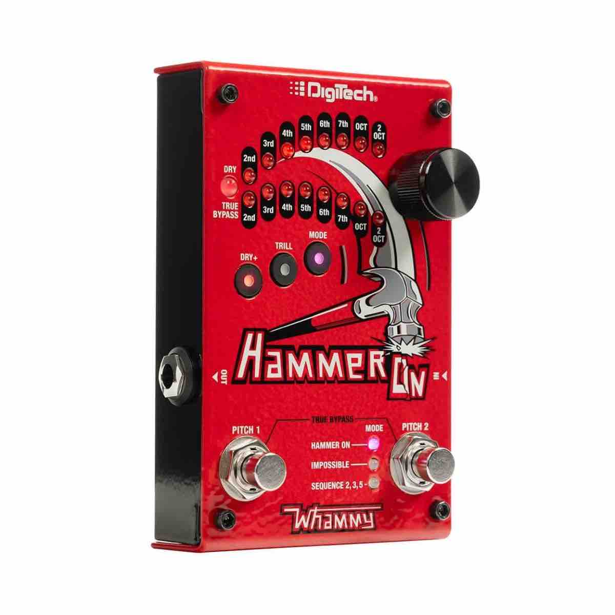 Digitech HammerOn pedal Experimental Guitar Pitch Shifting