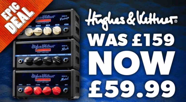 Hughes & Kettner Spirit Nano Heads – Now From Just £59.99!