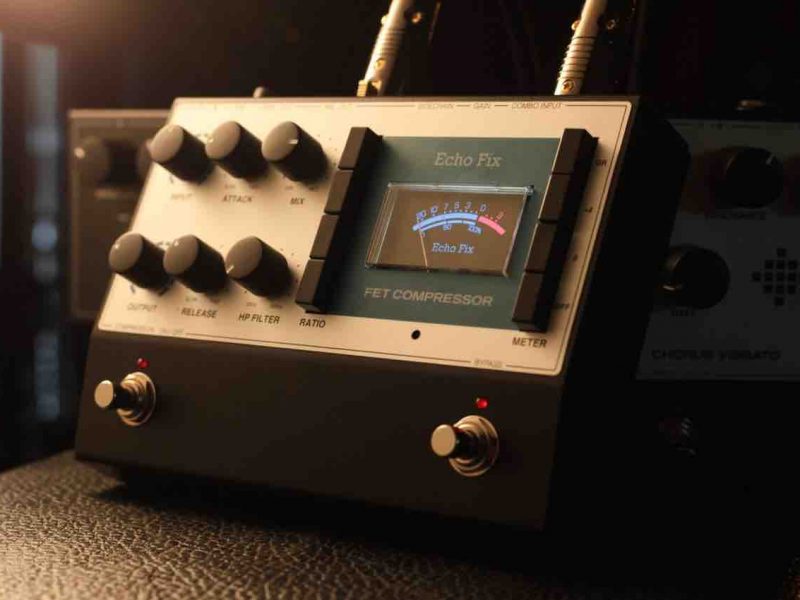 Echo Fix Unleashes EF-P5 FET Compressor Pedal: Studio-Grade Analog Power in a Compact Form – First Batch Sold Out!